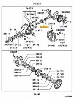 Bearing Rear RS Diff Pinion Evo 1-9