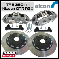 Alcon 380mm TA6 Front Brake Kit - Nissan BNR 3X