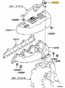 Bolt exhaust manifold